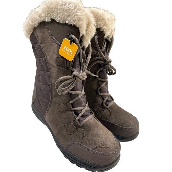 Columbia Women's Ice Maiden II Winter Boot: Waterproof, Insulated, SZ 7 Shoes - Picture 7 of 9
